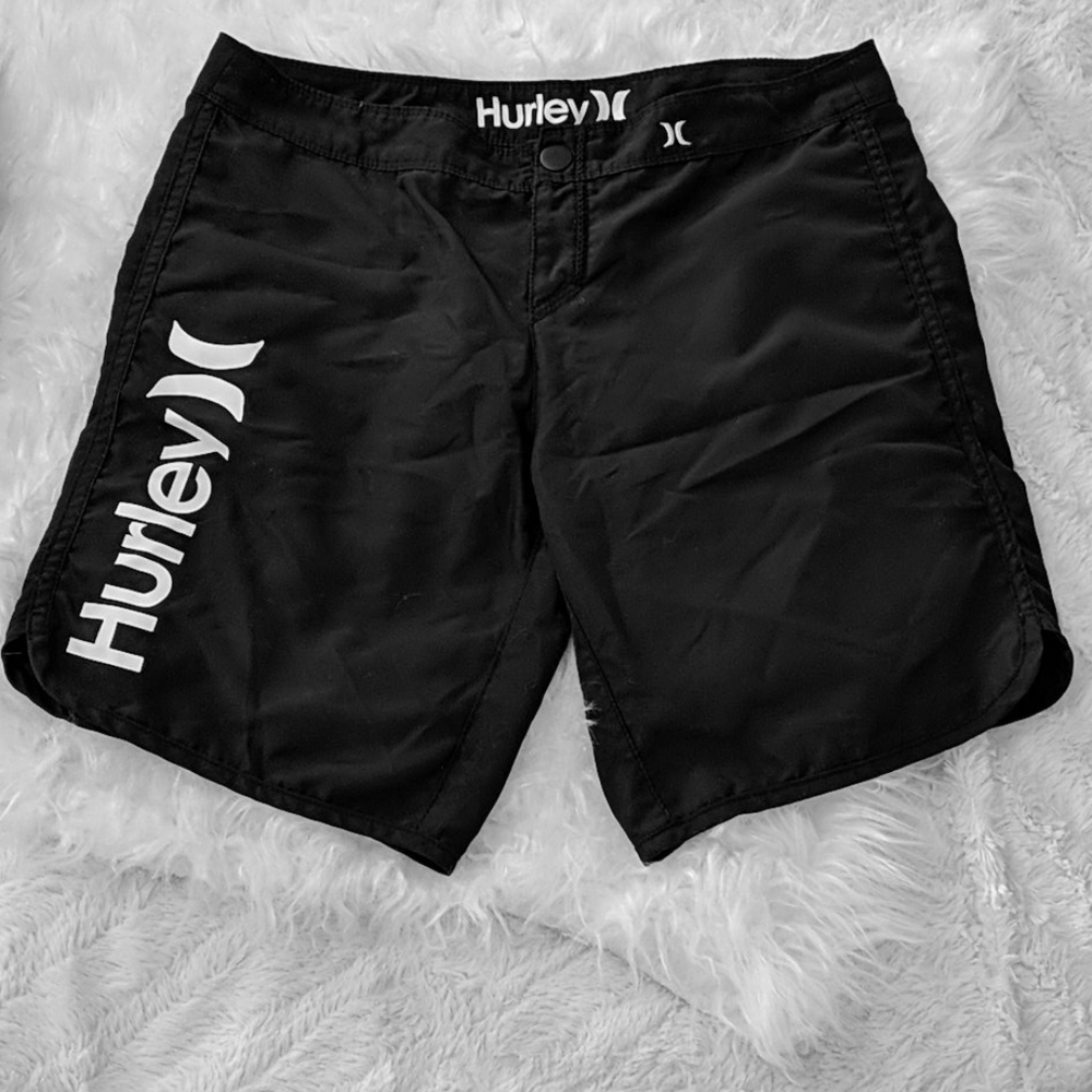 🍃Hurley Women's Board Shorts Black Sz 5